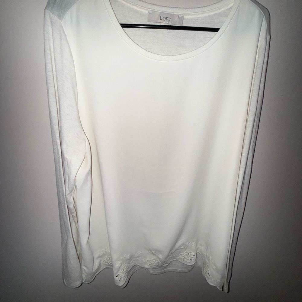 Loft Cream Top XL